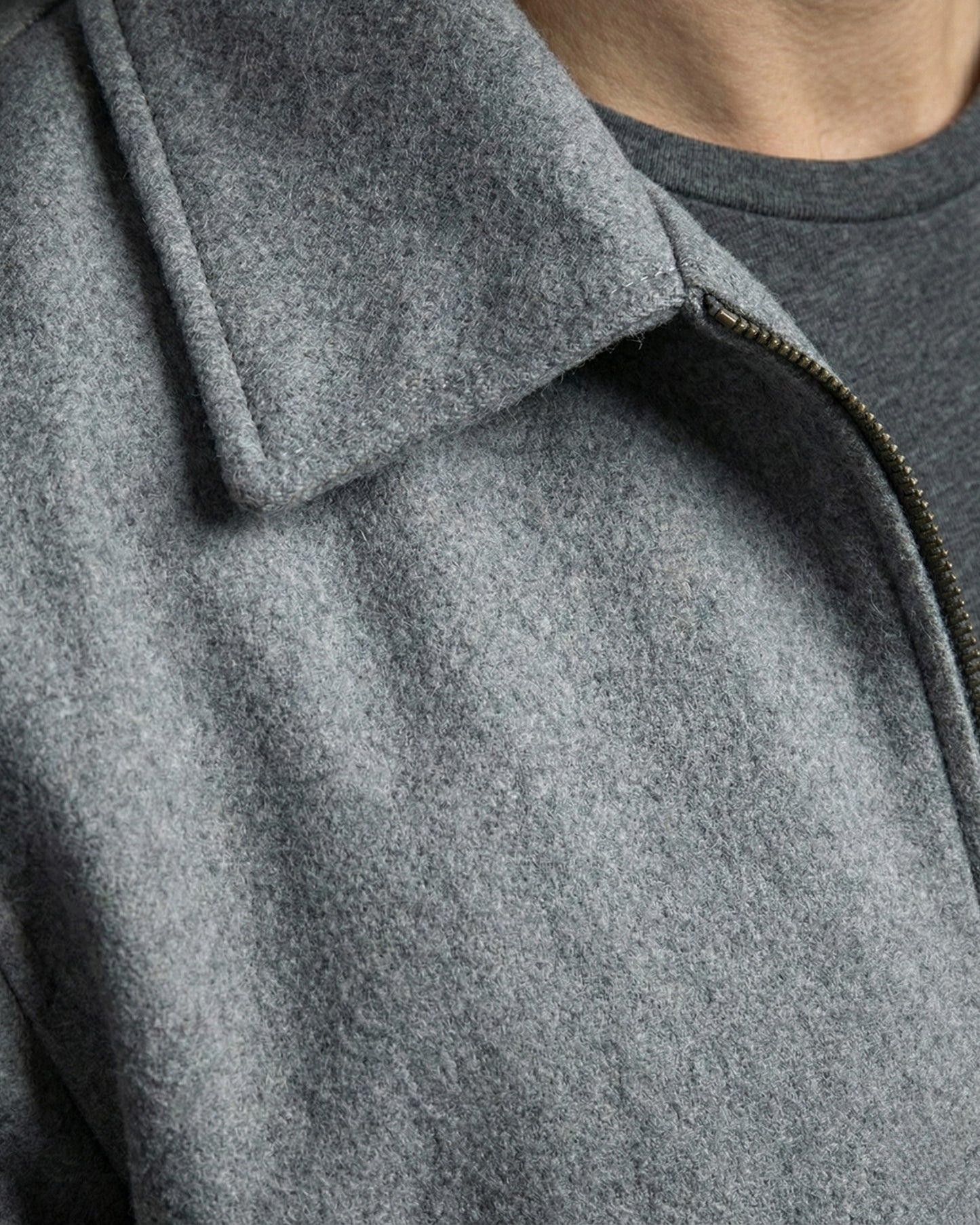 The Classic Tweed Zip Jacket