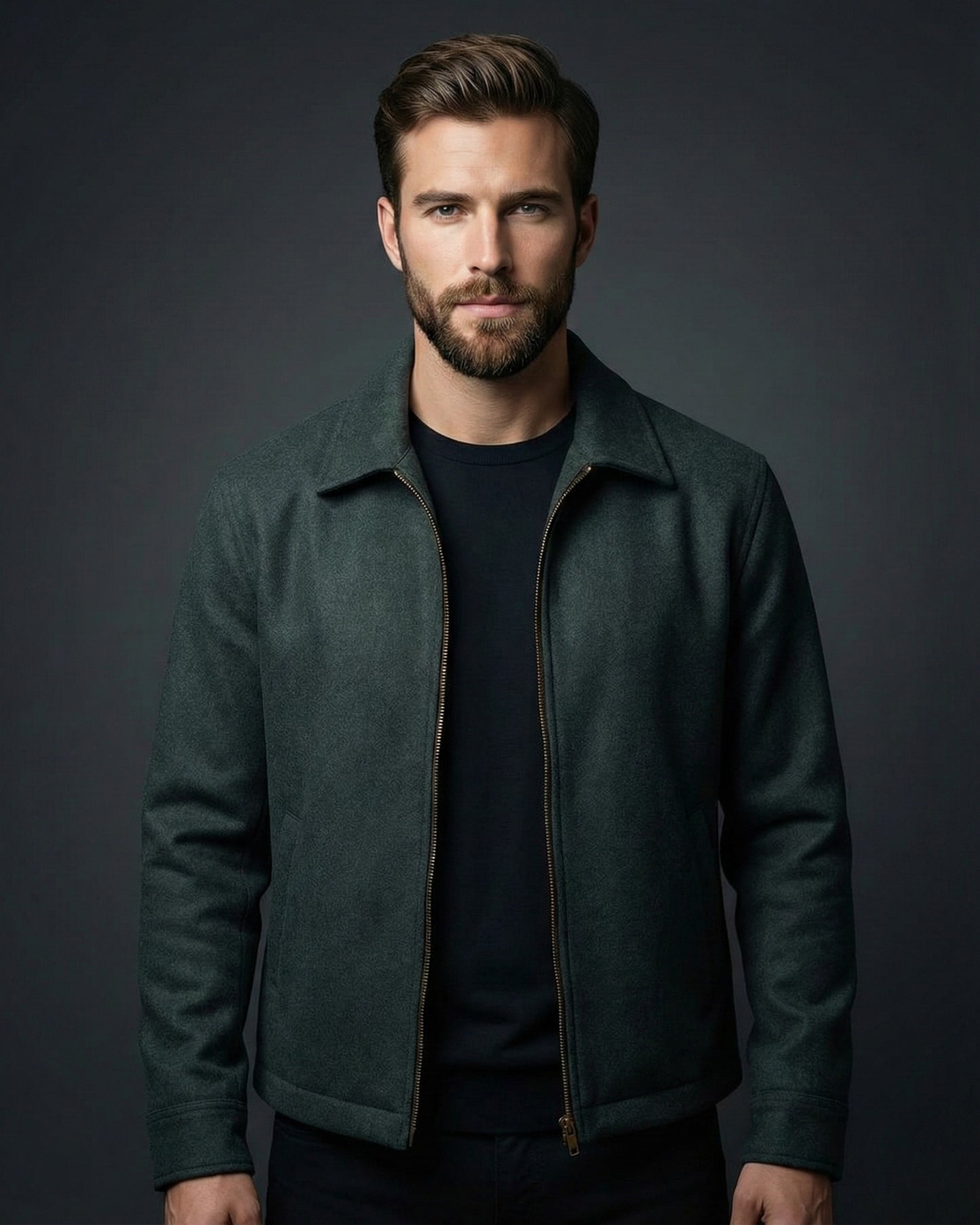 The Classic Tweed Zip Jacket